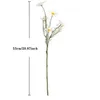 Fleurs décoratives 10 emballage artificiel en soie marguerite pour décoration de maison orchidée avec pot