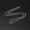 Strands Skyrim Basic Панк -ожерелье из нержавеющей стали мужские веревки длиной 60 см фигаро кубинские кулонные ювелирные изделия оптом 240424