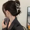 مشابك الشعر barrettes المعادن الهندسية مخلب مخلب السلطعون الشعر الأزياء مقاطع الشعر barrettes نساء الفتيات ذيل الحصان الكورية إكسسوارات الشعر 240426