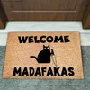 Carpet Bienvenue Chez Pet Home Door personalizada CAT CAT MATAGEM HALLOWEEN ACESSÓRIOS DE DECORAÇÃO DO ANDO 2024 NOVO Q240426