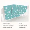 Tapis bébé étanche à la couche étanche de remplacement d'urine Absorbant pavé de remplacement d'urine bébé couvercle de tampon lavable réutilisable 50x70cml2404