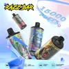 Razzbar 15000 퍼프 15k 퍼프 일회용 vapes 26ml 사전로드 된 650mAh 충전식 펜 일회용 vaper 2% 5% 일회용 전자 담배 퍼프 15K