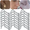 100pcslot 20g 18g Piercings de nariz de cristal Piercing no nariz permeando nez anéis de nariz de aço inoxidável perfurando jóias Nariz8517993