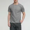 Taktiska t-shirts Mens sommar unisex fast färg snabb torkning militär kortärmad o-hals skjorta topp som används för träning vandring 240426