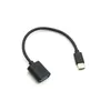 Tip C Mikro USB Kablosu 0.6 cm Samsung Xiaomi Huawei için Kısa Hızlı Şarj