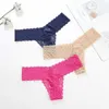 Women's Panties Sexy lace thong womens underwear seamless T-shaped underwear mesh underwear floral G-String womens underwear transparent sex underwearL2404