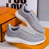 Envío gratis hombres zapatillas para correr para correr con cordones anti-resistente malla blanca blanca gris rosa para hombres zapatillas deportivas gai gai