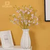 Dried Flowers Artificial Flowers Delphinium 73cm Long Flower Branch for Wedding Home Table Decorative Hyacinth Silk Flower Arrangement