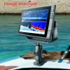 Akcesoria 2,25 -calowa bazowa bazowa podstawa Ryby Wspornik Uniwersalny Talerz do Garmin Marine Fishing Boat Fishfinder GPS