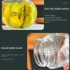 Storage Bottles 6 PACK Glass Mason Jars Canning 17OZ Jelly With Food Grade Safe Metal Lids Honey Wedding Favors Shower DIY Spice