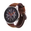 Guarda Bande Accessori Watchband Universal Retro Bown Black Genuine in pelle vera cintura 20mm 22mm 24mm