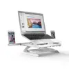 3C Founder Cross Border Laptop Stand Heat Dissipation Folding Elevating Laptop Vertical Elevating Stand Aluminum Alloy Base 2024