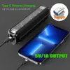 10000mAh Bicycle Light Front 6000lumen Bike étanche Lampe de poche USB Charge pour les accessoires de lampe à cycle de la route VTT 240422