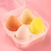 Pouffle 4pcs Makeup Sponge Pow Puff sécher et humide combinant de beauté combinée Cosmetic Ball Foundation poudre Puffle Couvette de maquillage outils Sponge