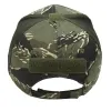 Softball Men's Camo Scelle les casquettes de baseball tactique du crâne pour femmes Airsoft Military Mesh Snapback Cap Soleil Soleil