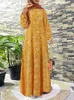 S-5XL moslimjurk vrouwen bloemenjurken jurken voor Abaya Islamitische producten Ramadan bescheiden outfits Dubai 240415