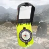 Compass Compass Scash Scash Map Rule Ruler Compass с Flip Multifunctional для на открытом воздухе выживание в походе