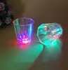 DHL Liquid Activated LED S Glasses Multicolor Wine Glass Fun Light Up Ss 2 oz tumbler creative7039383