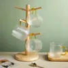 Bouteilles d'eau Pichet en verre avec couvercle filtrant et versement de carafe résistant à la chaleur pour les boissons froides