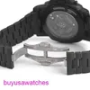Panerai Machinery Wrist Watch Luminor Série Swiss Watch Mens Automatic Mécanique célèbre Luxury montre Pam00438 Black Ceramic 44mm