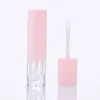 Storage Bottles 5ml Gradient Purple Pink Empty Lipstick Gloss Tube Plastic Refillable Liquid Container Lipgloss Sample