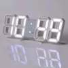 Clocks Digital Wall Clock Date and Time With Temperature Smart 3d Digital Alarm Clock Decoration for Bedroom Decor Decororation Clocks