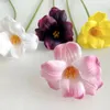 10pcs Luxus PU Eröffnung großer Blumen Tulpe Hochzeitsdekorde Design Braut Bouquet Accessoires Gefälschte Blumen Tulpen Home Party Floral 240415