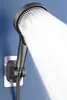 バスルームシャワーヘッドラグジュアリー13cmフルシリーズビッグパネル高圧3モードウォーターセービングスプレーノズルマッサージ降雨シャワーバスルームアクセサリー