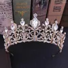 Haarklammern Diezi Luxus Elegant Ab Crystal Tiara Crown für Frauen Mädchen Hochzeit Fashion Prinzessin Kleider Party Schmuck Accessoires