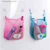 Sand Play Water Fun Baby Bathroom Net Bath Bag Childrens Cartoon Basket Game Network Waterproof Cloth Beach Toy Storage Organizer Q240426