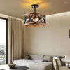 Ceiling Lights Industrial Creative Farmhouse Iron Retro Style Aisle Hallway Living Room Bedroom Lamp