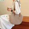 Totes Handmade Woven Boho Summer Shoulder Bag Vacation Casual Tote Straw Beach Handbag For Women Outdoor Shopping