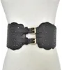 Hollow Floral Black Leather Belt Corset Belt Women Midjeband 2020 Luxury Designer Belts For Women Cummerbunds Midjeband2188775