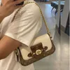 Luxury merk handtassen ontwerper Damestassen Nieuwe damestas Brie onderarm CM064 enkele schouder Crossbody Lock Buckle Pig Pig Nose Handheld Chain