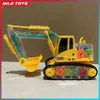 Construção de carros elétricos/RC RC Excavador Toy Boy Boy Transparent Gear Truck Electric Control Engenharia de engenharia Modelo de carro Toy Greaml2404