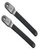 1 Pair 2 Pieces Length 166mm Snowboard Binding Toe Ratchet Ladder Straps Plastic Black for Snow Borad Boot Shoe8154800