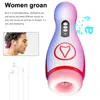 Masturbadores de succión automáticos para hombres Vibra real Vibrator Masturbación Masturbación Copa de coño de bolsillo Sexo Sexo Adult 18