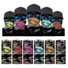 Bandanas Sport Outdoor camuffato Cycling Bandana Bandana Bandana senza cucitura Buffs Guppa di pesca alla fascia per pesca da trekking balaclava Cararfastro per copricapo maschera