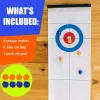 Games Tabletop Curling Game Mini Shuffleboard Fun Games dla dorosłych dla dzieci Rodziny Prezenty Prezenty Shuffleboard Curling Akcesoria