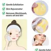 Svampar, applikatorer Bomullsmink Svampar 10st Face Cleaning Sponge Pad For Exfoliator Mask Facial Spa Mas Borttagning tjockare COMPRES OTH6J