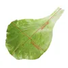 Decorative Flowers Artificial Lettuce Leave Home Party Kitchen Agricultural Product Collect Display