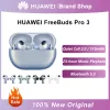 Oortelefoons originele Huawei Freebuds Pro 3 True Wireless Bluetooth -hoofdtelefoon Actieve ruis annulering in hoofdtelefoon 42DB Hires Sound