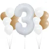 Decorazione per feste 13 pezzi di buon compleanno a te lettera in palloncino in palloncino in foglio di bambini adulti decors.