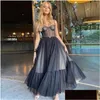 Urban Sexy Dresses Sling Puffy Princess Short High Waist Tail Formal Club Party Dress For Woman Drop Delivery Apparel Womens Clothing Dhltw