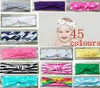 Meisje Baby Hoofdkleding Katoen Tulband Haarband Hoofd Wrap ED Knoop Soft Stripe Hoofdband Polka Dot Headwrap Accessoires 10 stks 3434625