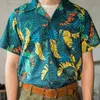 Chemises décontractées pour hommes ST-0021 Lire Description!Big US SIZE VIME VINGE VINTAGE AMPORTER LORT HAWAIIAN ALOHA Coton Shirt 240424