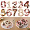 Stampi lmetjma da 10 pollici 3d gran numero di torta 09 teratura in silicone digitale forme da forno per il compleanno e l'anniversario di matrimonio JT131