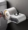 Uchwyty papieru toaletowego Przenośna rolka toalety Stojak na domek do przechowywania stojak higieniczny dozownik papieru w łazience WALLMOUNTED Water9368665
