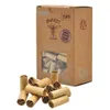 Tobakscigarettfilter Tips 7mm Brown En låda med 120 filter Partihandel Pre Rolled Smoked Cigaretter Filter Holter Rolling Paper Tips Disponer Tobacco