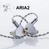 Écouteurs Moondrop Aria2 Dynamic Dynamic Elecphone INEAR IEM Écouteurs haute performance avec casque de câble détachable de 0,78 mm 2 broches Aria 2